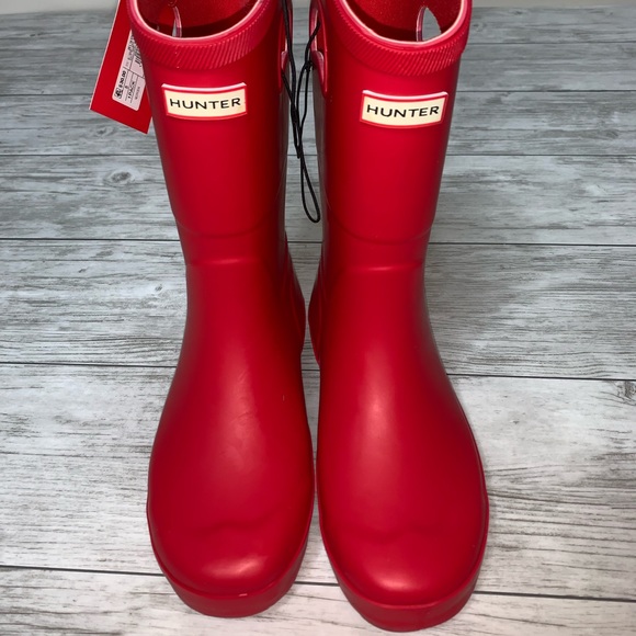 red hunter boots target